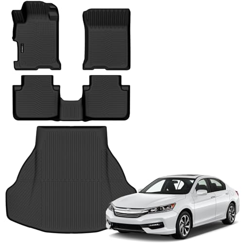 All Weather Floor Mats Cargo Mat for Honda Accord Sedan 2013