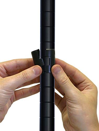 Omega 36" Deep x 60" Wide x 36" High 3 Tier Black Starter Shelving Unit
