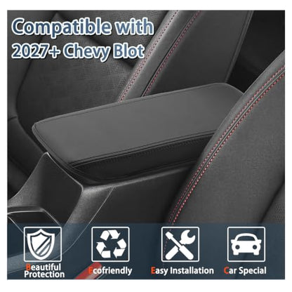 Armrest Console Cover Compatible with 2027 Chevy Bolt Center Console Cover Armrest Pad