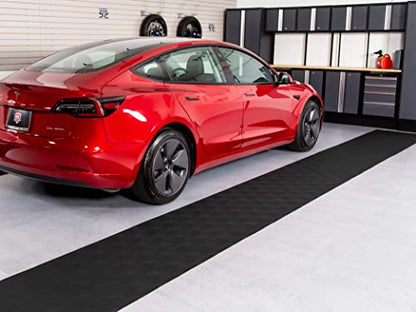 Vinyl Garage Runner Levant Pattern