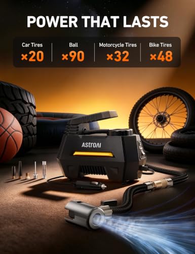 AIRUN H Tire Inflator Portable Air Compressor