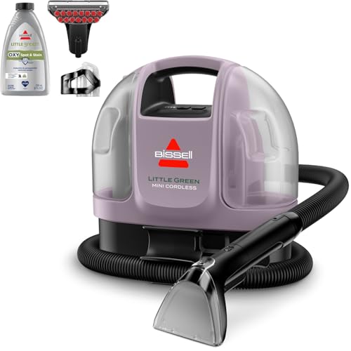 Little Green Mini Cordless Portable Carpet and Upholstery Deep Cleaner