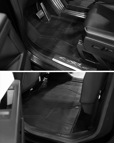 Floor Mats Set for Tesla Cybertruck 2023 2024 2025 2026
