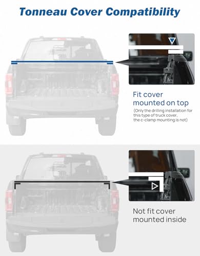 Roll Bar for Full Size Truck with Cargo Basket & Brake Light