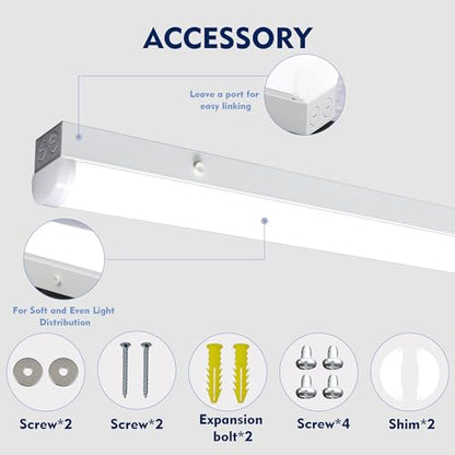 6PK 4FT LED Shop Light (6 Count)