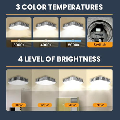 70W LED Canopy Lights 4Pack (4 Count)