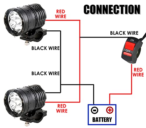 Motorcycle Driving Lights 12