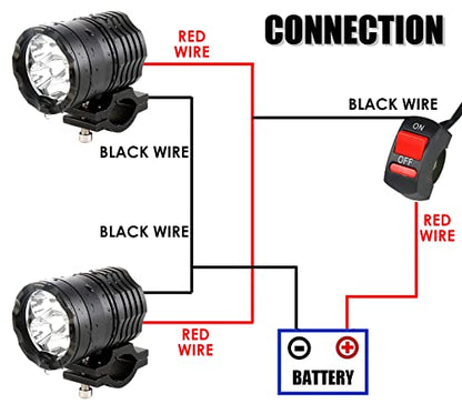 Motorcycle Driving Lights 12