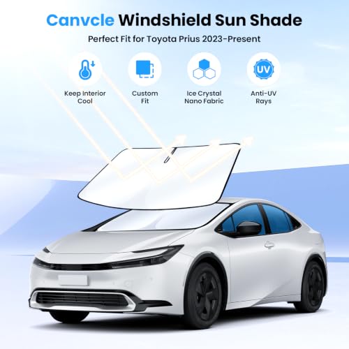Windshield Sun Shade for Toyota Prius 2023