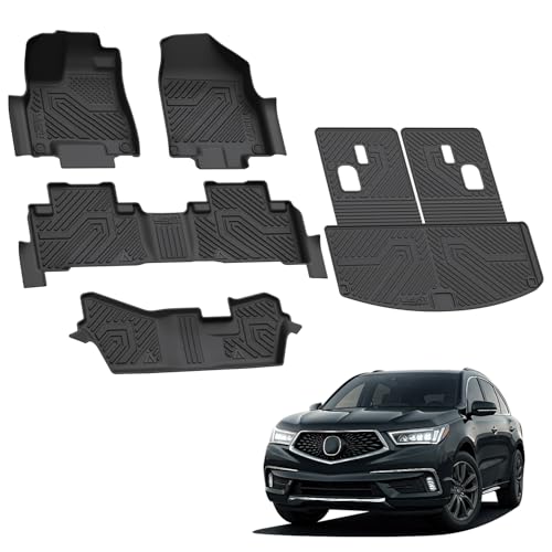Floor Mats & Trunk Mat & Backrest Mats for Acura Mdx 2014