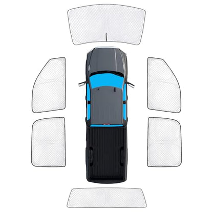 6pcs Thicken Sun Shades for Dodge Ram 2500 3500 Accessories 2010