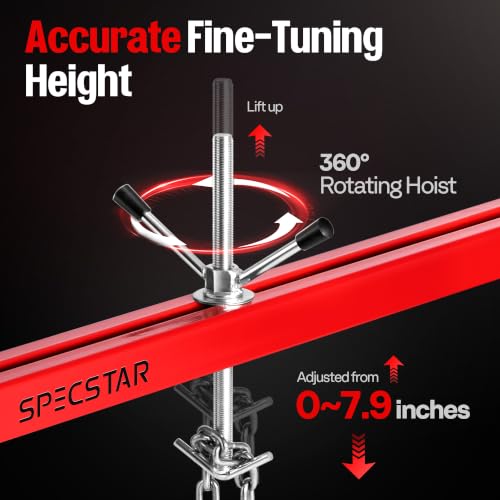 1100 Lbs Engine Support Bar Transverse Hoist
