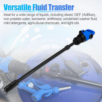 55 Gallon Electric Drum Barrel Pump with 120V AC