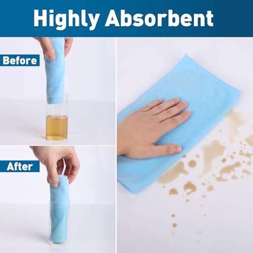 Microfiber Cleaning Cloths (15 Count)