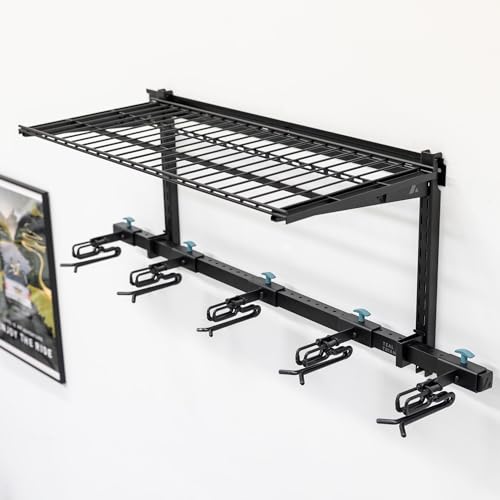 Lone Peak Ski Storage Rack and Wall Shelf