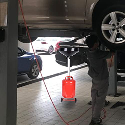5 Gallon Oil Drain Portable Steel Oil Drain