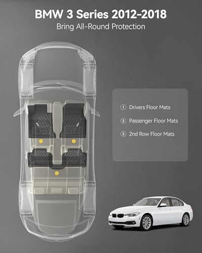 Floor Mats for BMW F30 3 Series 2012