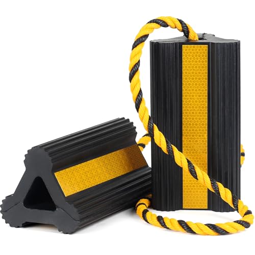 Heavy Duty Rubber Wheel Chocks