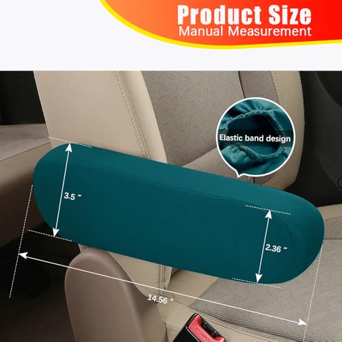 2PC Car Front Seat Armrest Covers