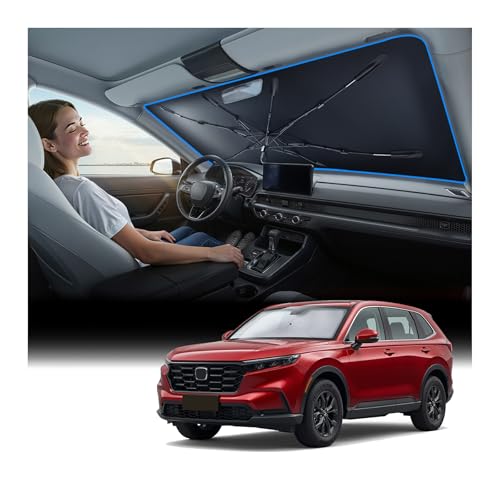 Vinyl Coating Heat Shield] Windshield Sun Shade Umbrella Custom for Honda CRV 2023