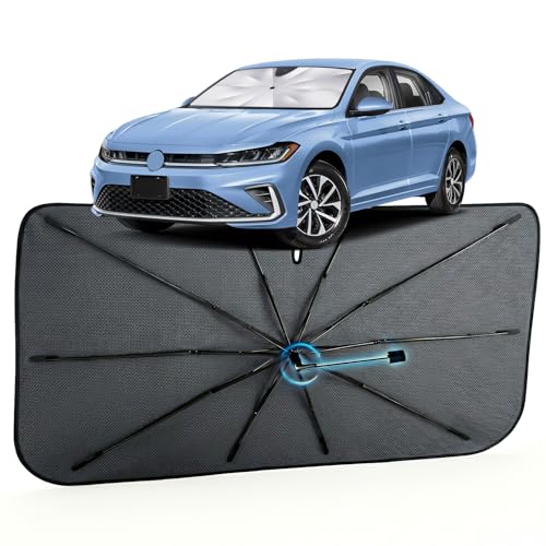 Car Windshield Sun Shade Umbrella for Volkswagen Jetta 2019