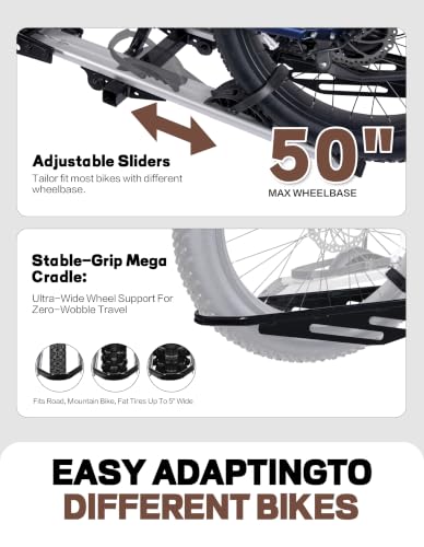 Bike Rack with Ramp (2 Count)
