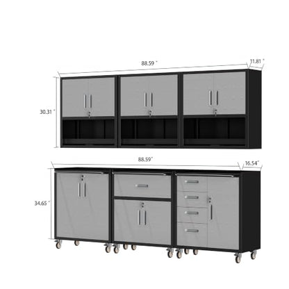 Garage Storage Cabinet System