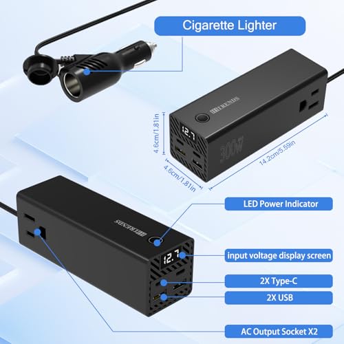 300W Car Power Inverter