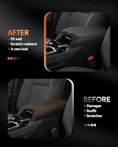 for 2025 2026 Mitsubishi Outlander Center Console Cover Armrest Box Cover for Outlander Accessories Console Arm Rest Protector