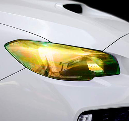 Extra Wide Headlight Taillight Vinyl Tint Wrap 16 Inch x 48 Inch Roll (4 Foot)