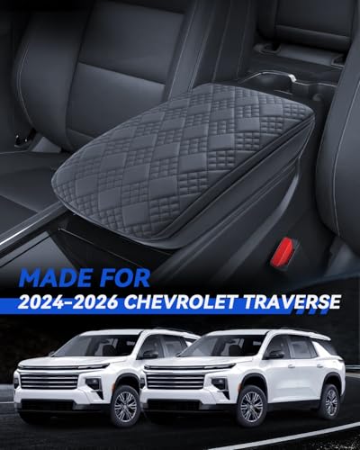 Armrest Cover for 2024 2025 2026 Chevrolet Traverse LT