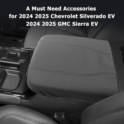 2025 2026 Silverado EV Center Console Cover Compatible with 2024 2025 2026 Silverado EV