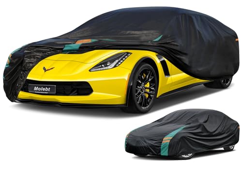 Coupe Car Cover Custom Fit for Chevrolet Corvette C4 C5 C6 C7 C8 Coupe