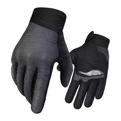 Breathable Mesh Motorcycle Gloves for Men