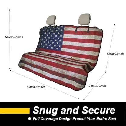 Back Seat Cover for Car Trucks Van SUV Jeep