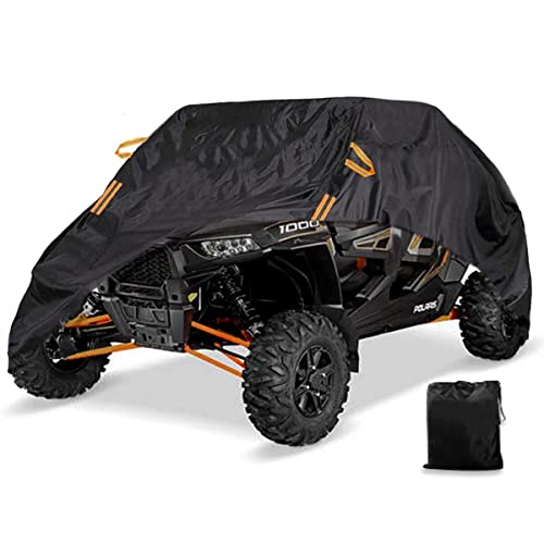 Waterproof UTV Cover Heavy Duty Oxford Cloth Protection Covers 4 Seater UTV Accessories for Polaris RZR Can