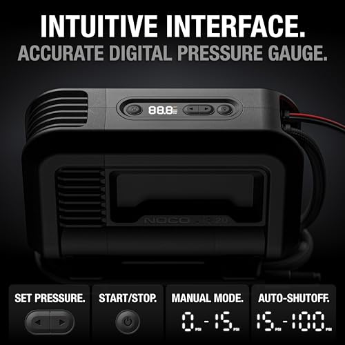 AIR20 47 LPM 12V Portable Tire Inflator & Air Compressor
