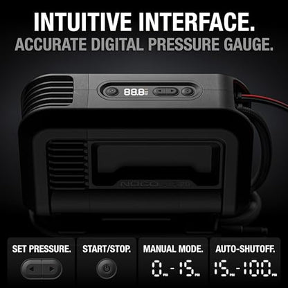 AIR20 47 LPM 12V Portable Tire Inflator & Air Compressor