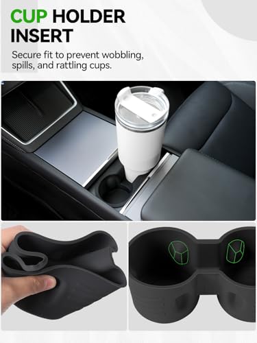 Center Console Organizer for 2025 2026 Tesla Model Y Juniper