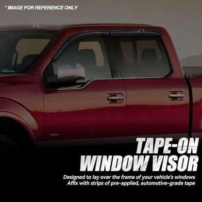 Tape On Window Visors for 2004