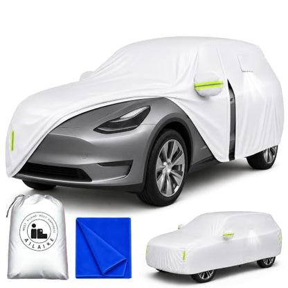 Car Cover Waterproof All Weather Custom Fit for Model Y