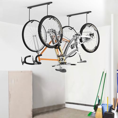 Ceiling Mounted Bike Rack for Garage