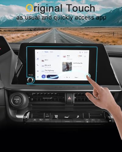 2 Pack Screen Protector for Prius 2023 (2 Count)