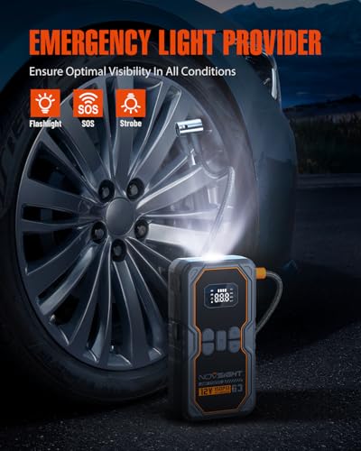 Jump Starter with Air Compressor