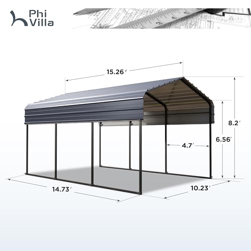 10x15 Carport