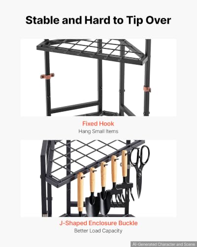 Garden Tool Organizer for Corner