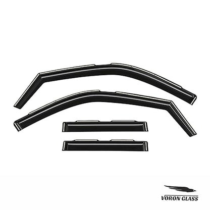 in Channel Extra Durable Rain Guards for Toyota Tundra 2022