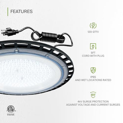 150W LED Low Bay Lighting (6 Count)