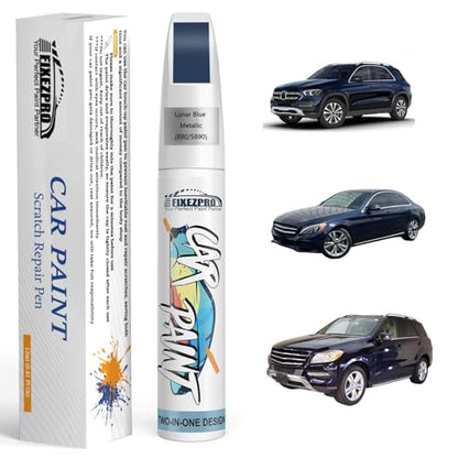 890 5890 Lunar Blue Metallic Car Touch Up Paint for Mercedes
