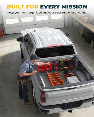 Silverado & Sierra 1500 5.8ft Short Truck Bed Front MOLLE Panels